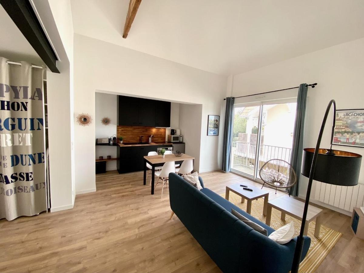 Chaleureux Appartement Aux Allures Nordiques Arcachon Eksteriør billede